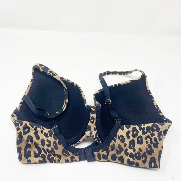 Soma Embraceable Full Coverage Bra in Leopard Print Size 32DD - Picture 2 of 3